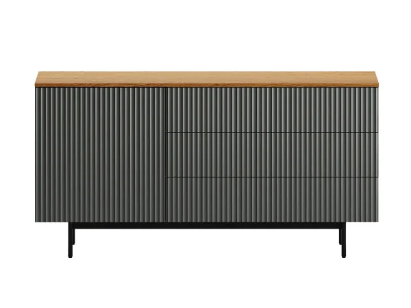 Сервант Mikko с ящиками темно-зеленый — изображение 2