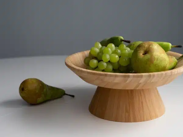 Сервировочное блюдо на подставке TAVOLONE бежевый — изображение 2