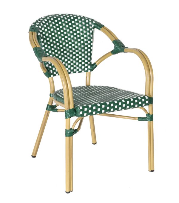 "Шанэль" плетеный стул из искусственного ротанга