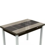 Стол «Шанхай» Каре Дабл 110x74, бежево-коричневый — изображение 4