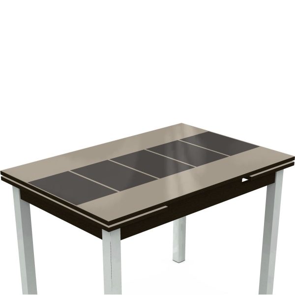 Стол «Шанхай» Каре Дабл 110x74, бежево-коричневый — изображение 4