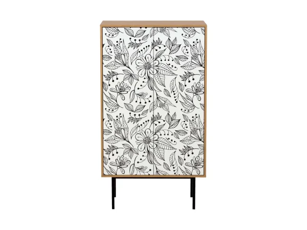 Шкаф 2-дверный Boho Color с принтом, дуб корбридж — изображение 2