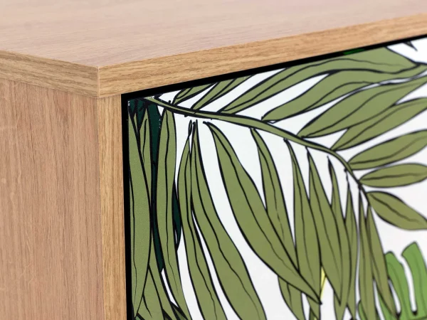 Шкаф 2-дверный Boho Color с принтом, дуб корбридж — изображение 3