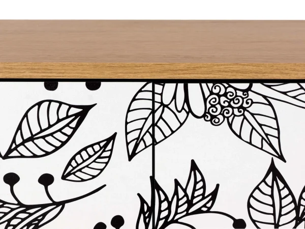 Шкаф 2-дверный Boho Color с принтом, дуб корбридж — изображение 4