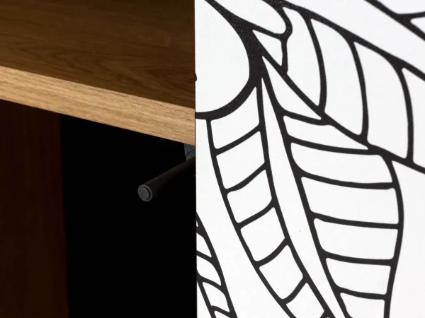 Шкаф 2-дверный Boho Color с принтом, дуб корбридж — изображение 5