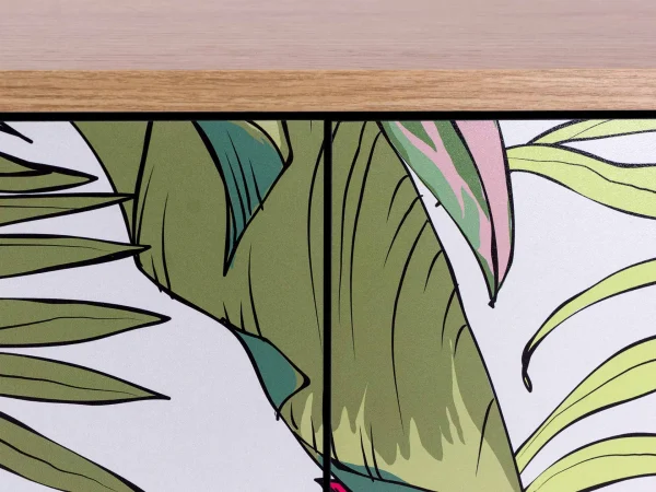 Шкаф 2-дверный Boho Color с принтом, дуб корбридж — изображение 5