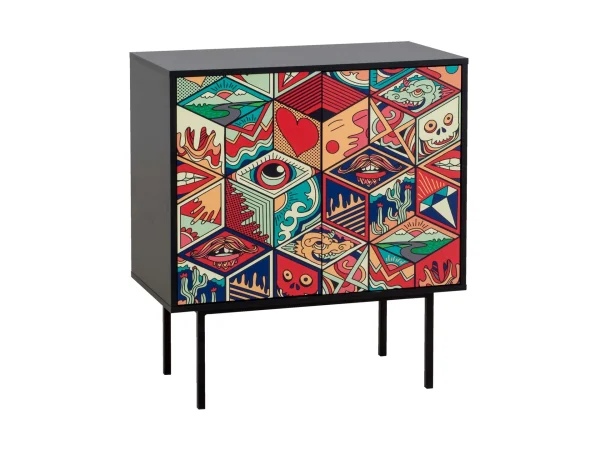 Шкаф Boho Color низкий