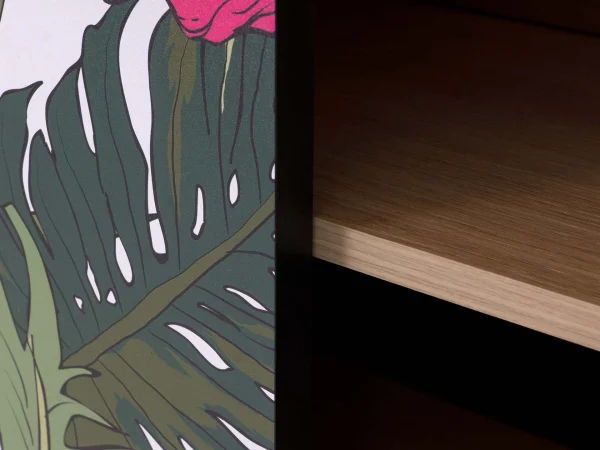 Шкаф Boho Color низкий с принтом, дуб корбридж — изображение 3