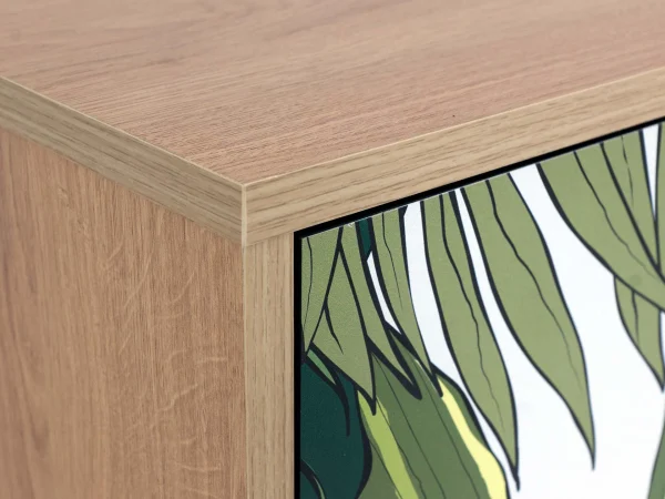 Шкаф Boho Color низкий с принтом, дуб корбридж — изображение 4