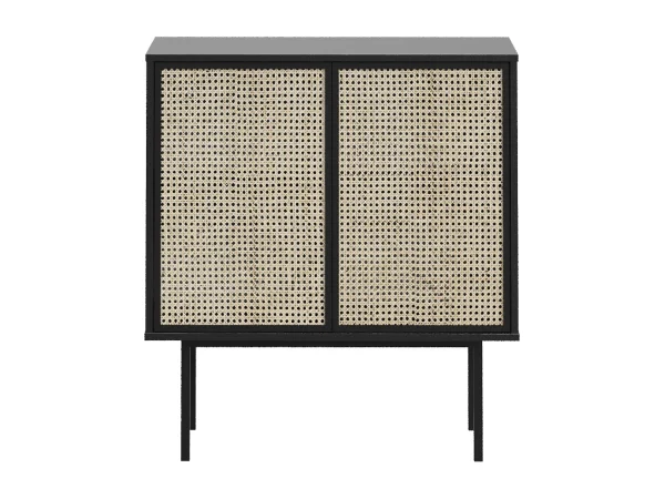 Шкаф Boho низкий зеленый, черный — изображение 2