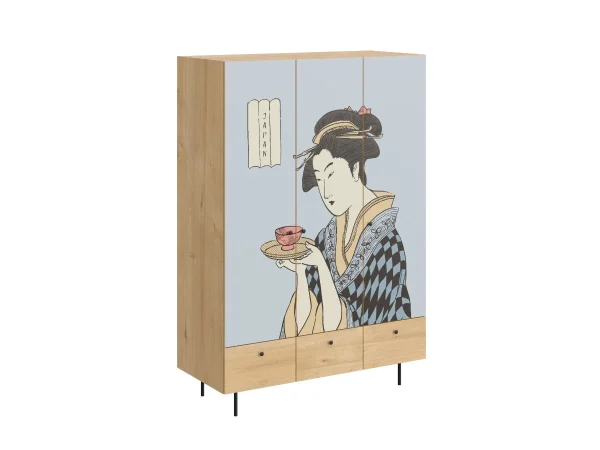 Шкаф Frida с принтом, робиния брэнсон — изображение 2