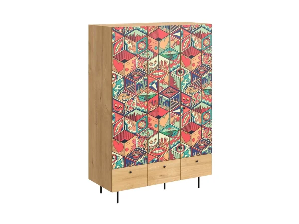 Шкаф Frida с принтом, робиния брэнсон — изображение 2