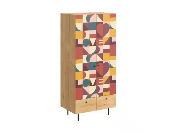 Шкаф Frida с принтом, робиния брэнсон — изображение 2
