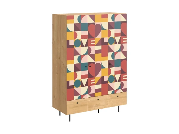 Шкаф Frida робиния брэнсон, с принтом — изображение 2