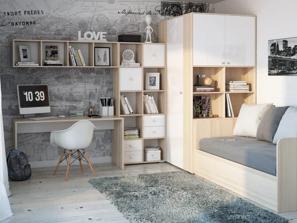 shkaf-garderob-play-4 Шкаф-гардероб Play бежевый, ясень коимбра — изображение 5