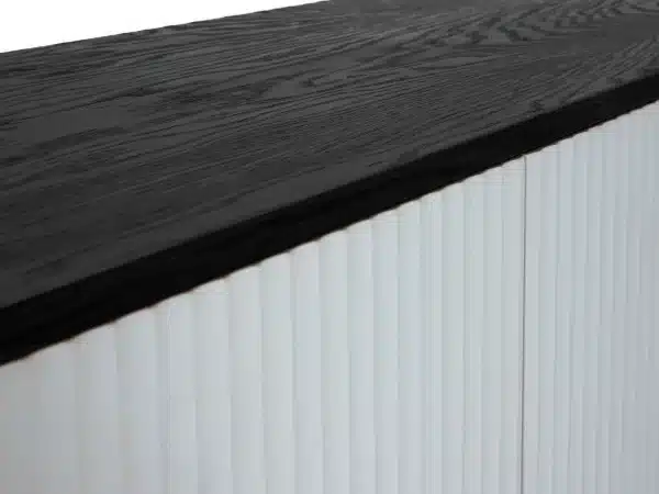 Шкаф Mikko бежевый, черный — изображение 3