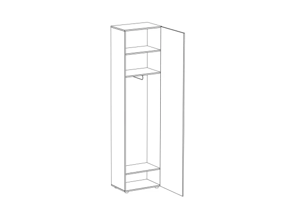 Шкаф Modus белый — изображение 2