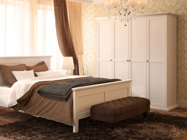 Шкаф Reina белый — изображение 2