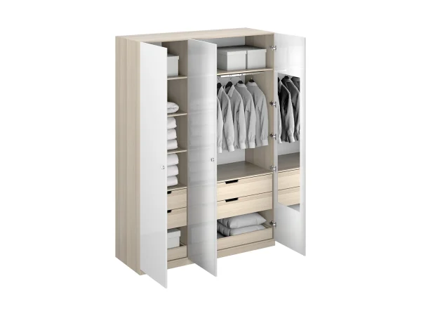 Шкаф Uno белый — изображение 3