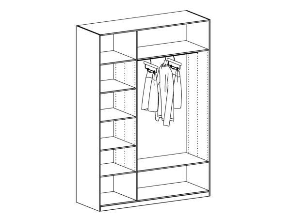 Шкаф Uno капучино — изображение 4