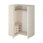 Шкаф Uno угловой левый