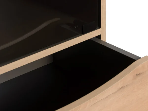 Шкаф-витрина Like однодверная правая белый — изображение 3