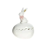 Шкатулка Зайчик с розовым бантиком