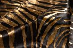 Шкура коровы COLUMBIA BLACK GOLD ZEBRA PRINT — изображение 3