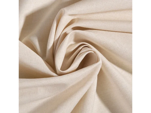 Штора для ванной комнаты тканевая Nebeskvit бежевый — изображение 3