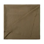 Скатерть льняная Linen collection khaki 145х180 см