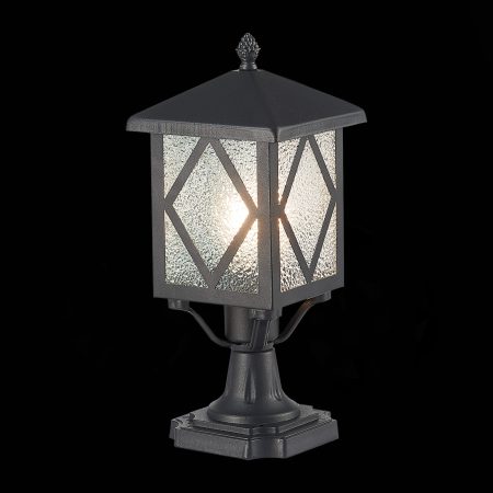 SL084.405.01 Светильник уличный наземный ST-Luce Черный/Черный