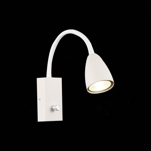 SL1014.501.01 Светильник настенный ST-Luce Белый/Белый GU10 1*3W Настенные светильники SL1014.501.01 Светильник настенный ST-Luce Белый/Белый GU10 1*3W Настенные светильники