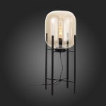 SL1050.515.01 Торшер ST-Luce Черный/Коньячный E27 1*40W (из 2-х коробок) BURASCA — изображение 2