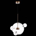 SL1133.203.01 Светильник подвесной ST-Luce Латунь/Прозрачный LED 1*14W 3000K BOPONE — изображение 4