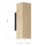 SL1194.401.01 Светильник настенный ST-Luce Черный/Бежевый GU10 1*5W 4000K EARTHY — изображение 3