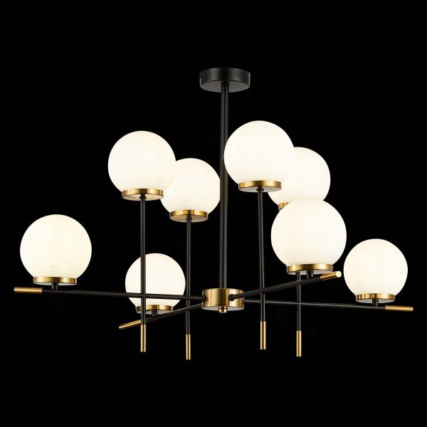 SL1203.412.08 Люстра потолочная ST-Luce Черный SL1203.412.08 Люстра потолочная ST-Luce Черный