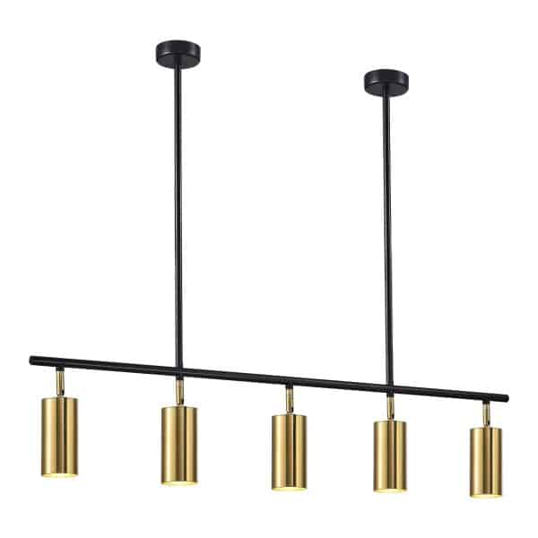 SL1206.413.05 Светильник подвесной ST-Luce Черный/Латунь GU10 5*5W 4000K SORMANO — изображение 5