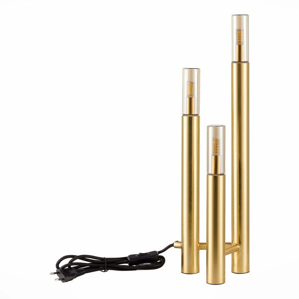 sl1236.204.03-prikrovatnaja-lampa-st-luce-zolotistyjkonjachnyj-zolotistyj-g9-35w-eclip-3 SL1236.204.03 Прикроватная лампа ST-Luce Золотистый/Коньячный, Золотистый G9 3*5W ECLIP — изображение 4