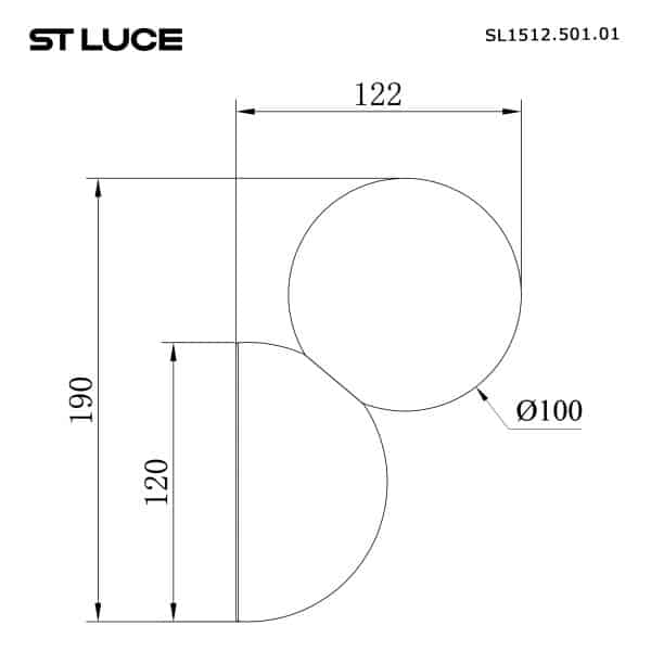 SL1512.501.01 Бра ST-Luce Белый/Белый G9 1*5W 4000K ESTRUZZO — изображение 2