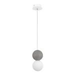 SL1512.513.01 Светильник подвесной ST-Luce Серый/Белый G9 1*5W 4000K ESTRUZZO — изображение 2