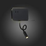 SL1576.401.02 Светильник настенный ST-Luce Черный/Черный LED 2*3W 4000K Настенные светильники — изображение 2