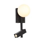 SL1581.401.02 Светильник настенный ST-Luce Черный/Белый LED 2*1+4W 3200K BOTELLI — изображение 3