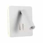 SL1586.531.01 Светильник настенный Белый LED 1*9W 3000K 624Lm Ra>80  IP20 L-xW140xH140 170-240V Настенные светильники — изображение 4