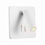 SL1586.531.01 Светильник настенный Белый LED 1*9W 3000K 624Lm Ra>80  IP20 L-xW140xH140 170-240V Настенные светильники — изображение 5