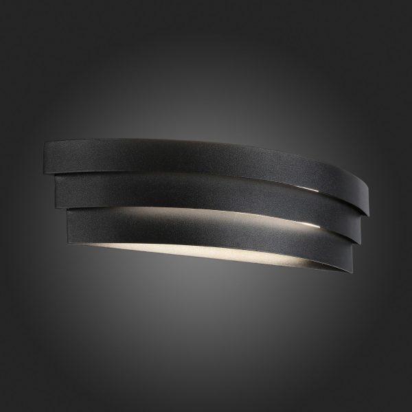 SL1588.411.01 Светильник настенный ST-Luce Черный/Белый LED 1*12W 4000K Настенные светильники — изображение 2