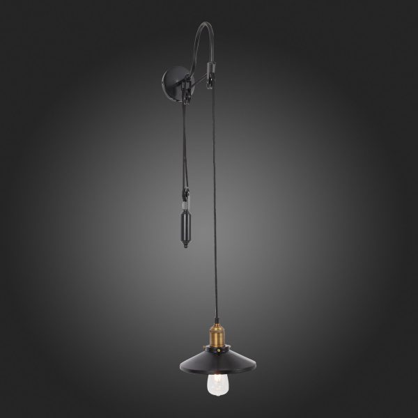 SL270.401.01 Бра ST-Luce Темно-коричневый/Темно-коричневый, Бронза E27 1*60W CURIOSITA — изображение 5