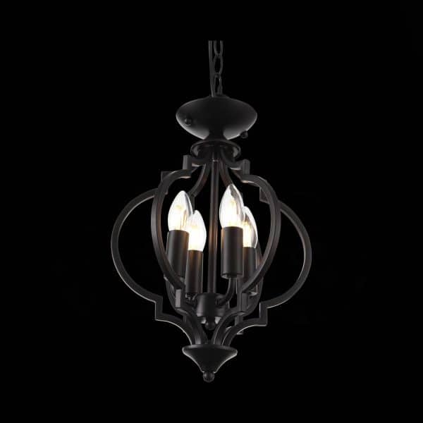 SL361.303.04 Светильник подвесной ST-Luce Черный E14 4*60W FORIATE — изображение 4