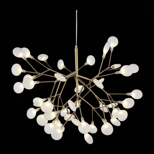 SL411.223.45 Люстра подвесная ST-Luce Золотистый/Белый G4 45*1,5W RICCARDO — изображение 4