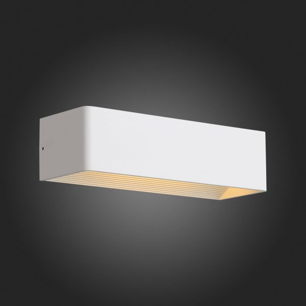 SL455.501.01 Светильник настенный ST-Luce Белый/Белый LED 1*9W 3000K Настенные светильники — изображение 2