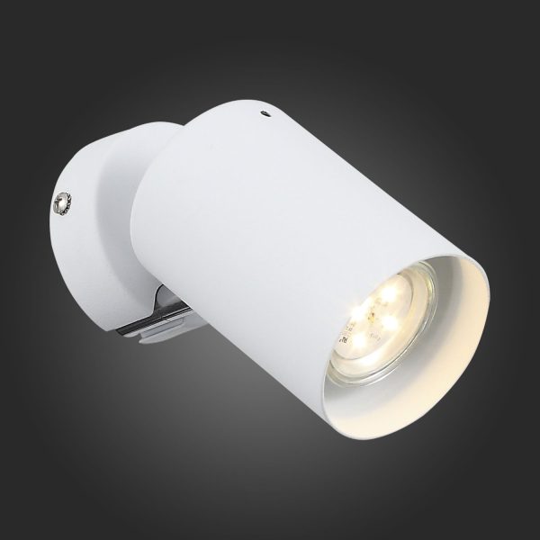 Хром/Белый GU10 LED 1*3W Настенные светильники Хром/Белый GU10 LED 1*3W Настенные светильники